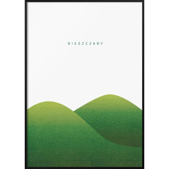 Plakat Bieszczady