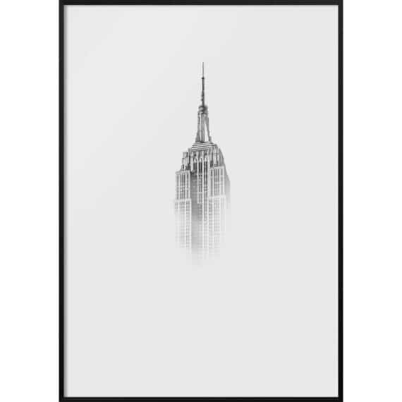 Plakat Empire State Building