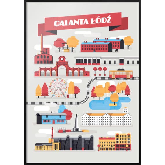 Plakat Galanta Łódź
