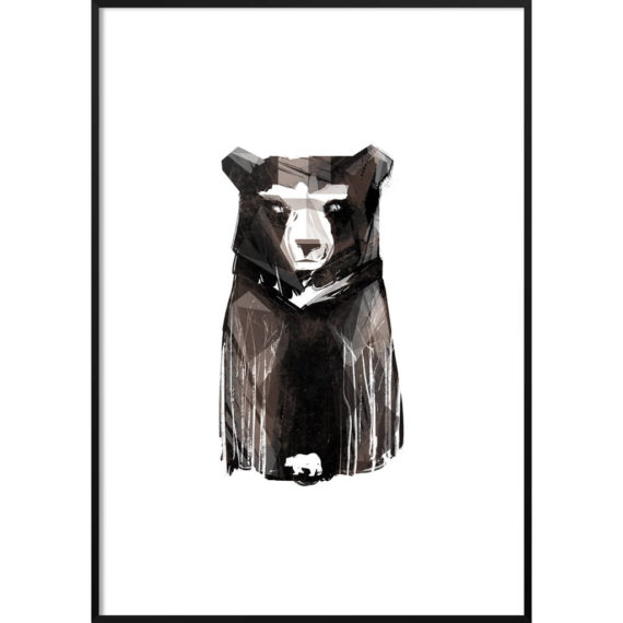 Plakat Niedźwiedź