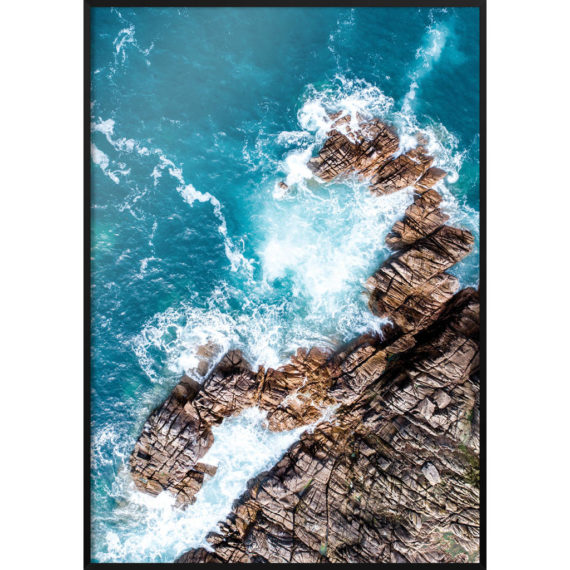 Plakat Skaliste wybrzeże