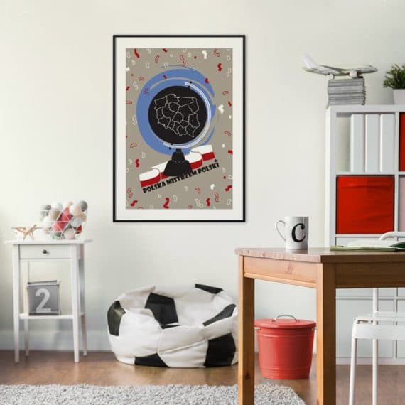 Plakat Polska mistrzem Polski