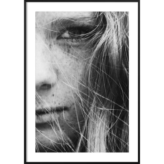 Plakat Dziewczyna z piegami