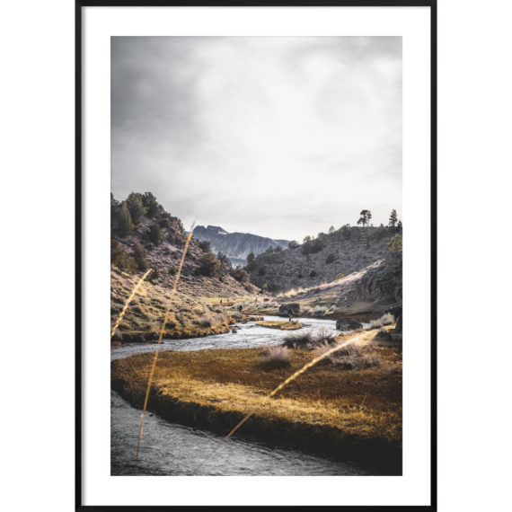 Plakat Hot Creek Kalifornia