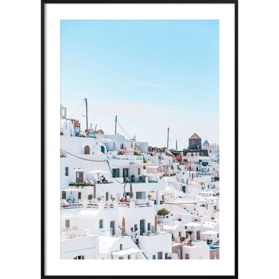Plakat Santorni Grecja NO. 2