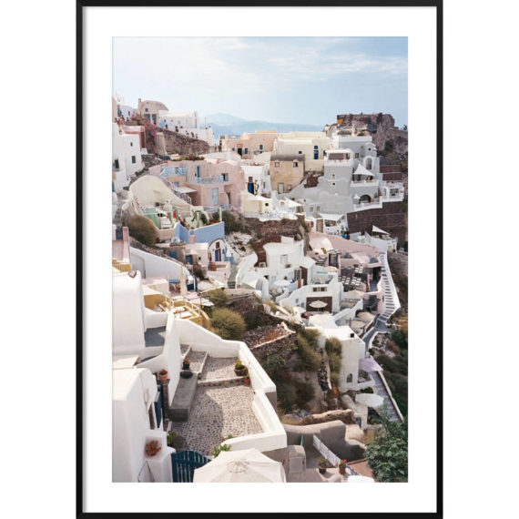 Plakat Santorini Grecja NO. 3