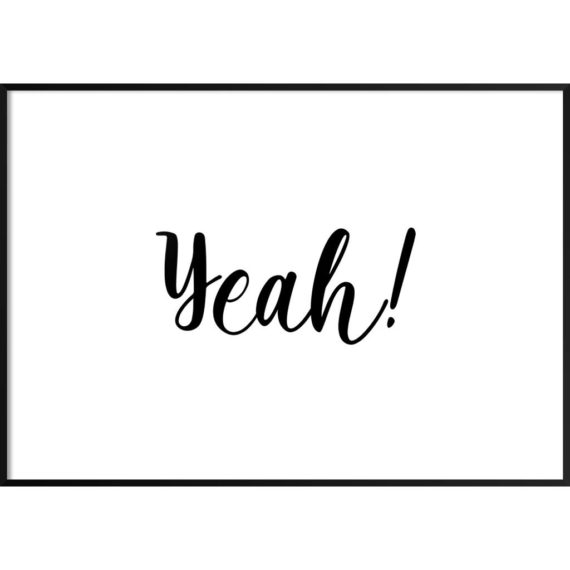 Plakat Yeah
