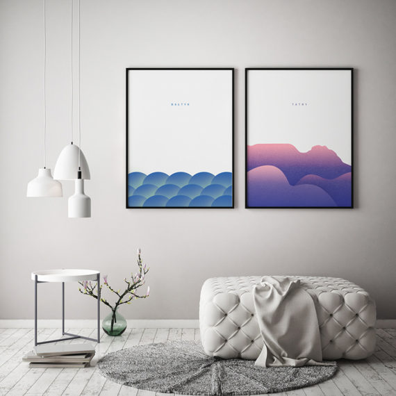 Plakat Bałty Plakat Tatry