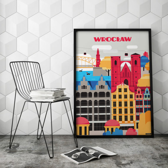 nieMapa Wrocław w pokoju