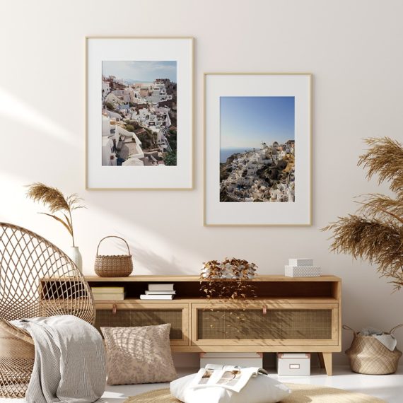 Plakat Santorini Grecja no. 3, 1