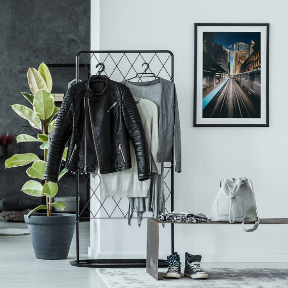 Stacja metra w Chicago w przedpokoju