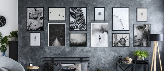 Plakaty Nosorożec, Empire State Buidling,