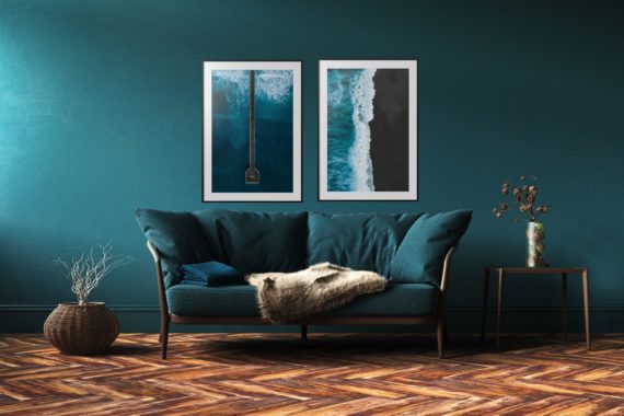 Plakat Pomost i Dwa żywioły