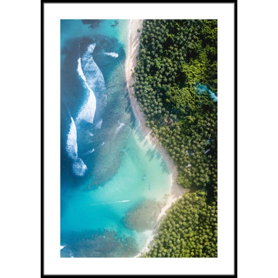 Plakat Rajska plaża