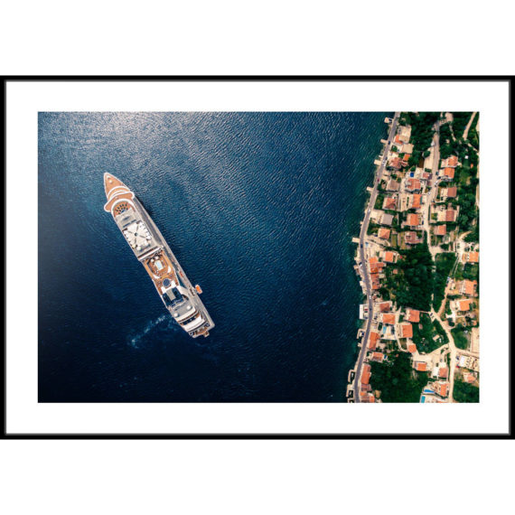 Plakat Statek na morzu