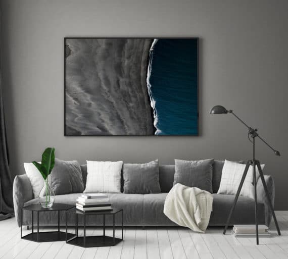 Plakat Brzeg w salonie