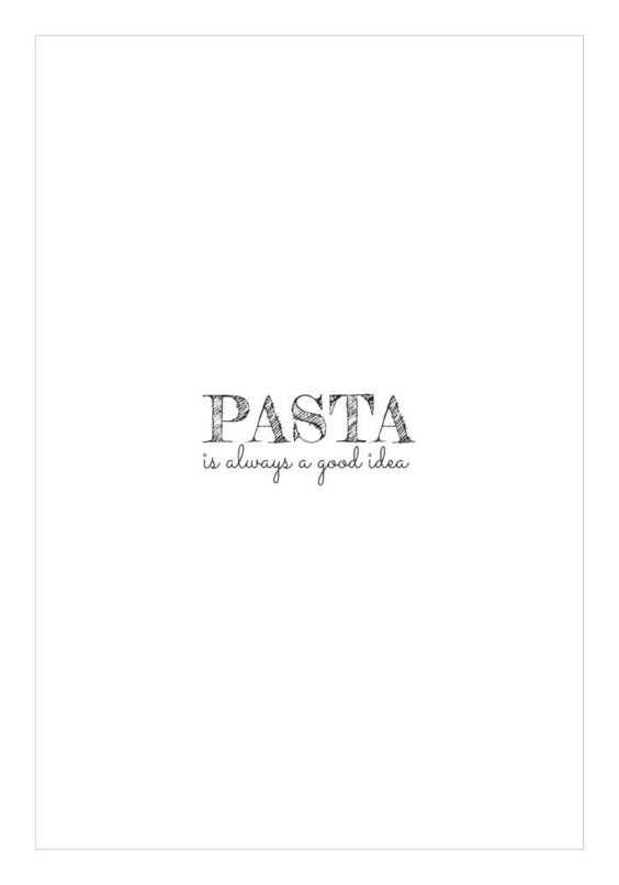 Plakat Pasta