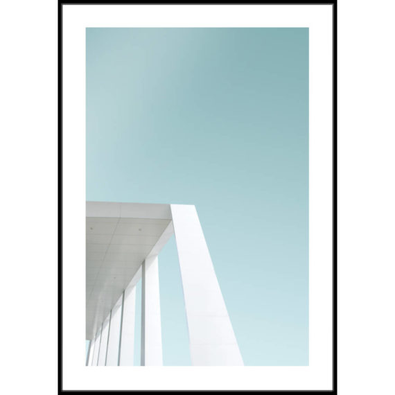 Plakat Prosta architektura