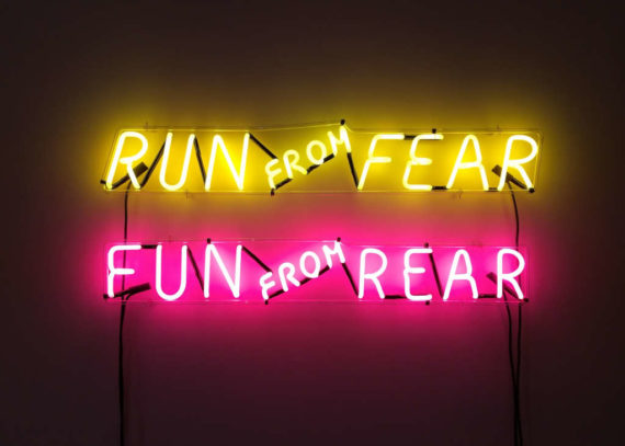 Run from fear