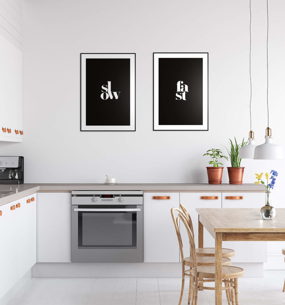 plakt nad blatem w kuchni