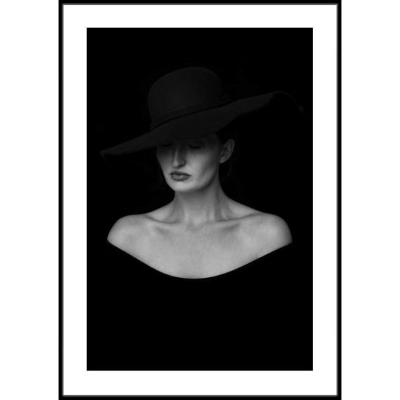 Plakat W cieniu kapelusza