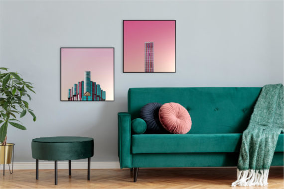 Plakat Budynek w Malmo, The Red London