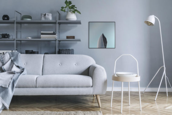 Placate The Blue Shark London na ścianie