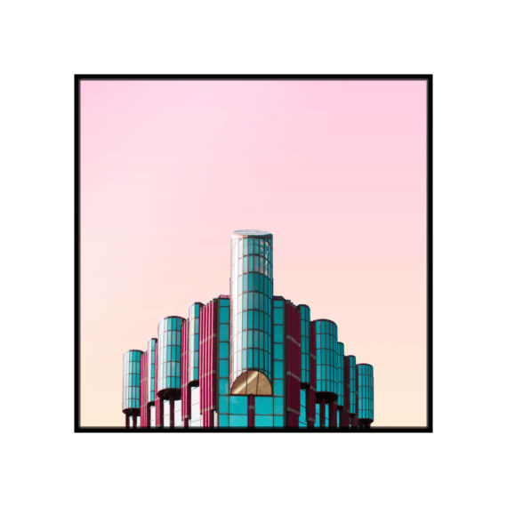 Plakat Budynek w Malmo