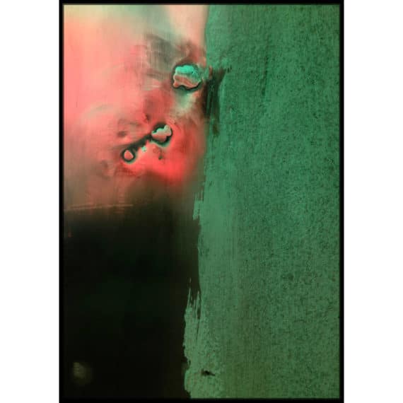 Plakat Zielony metal