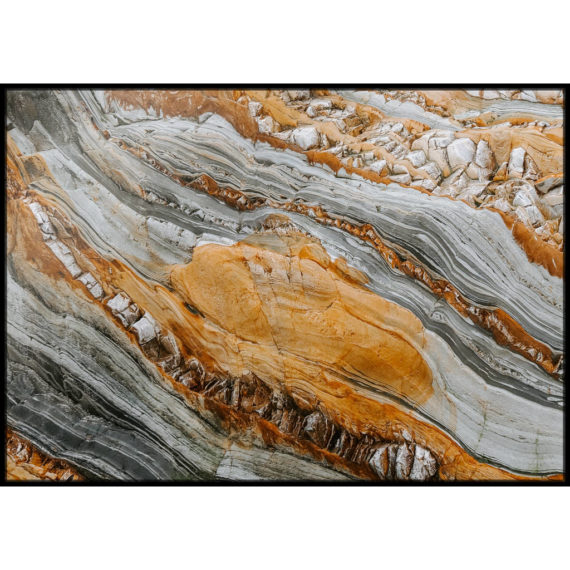 Tęczowe skały Playa del Silencio