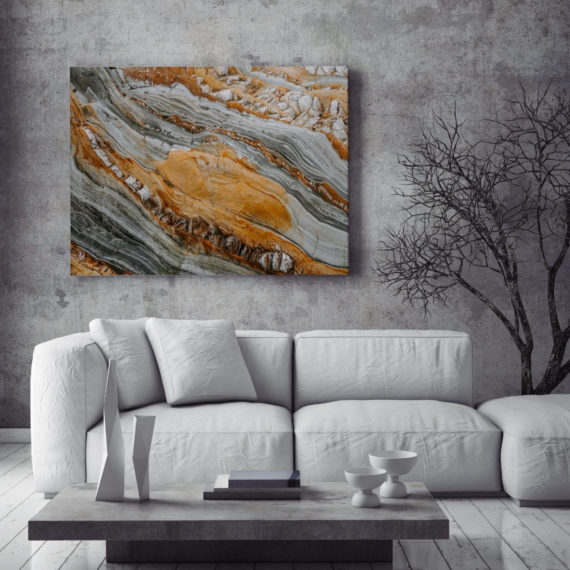 Plakat Tęczowe skały