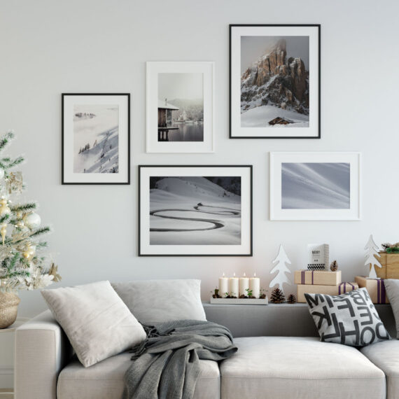 Zimowa galeria na ścianę